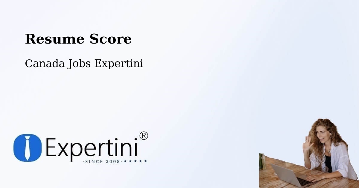 Resume Score - Canada Jobs Expertini